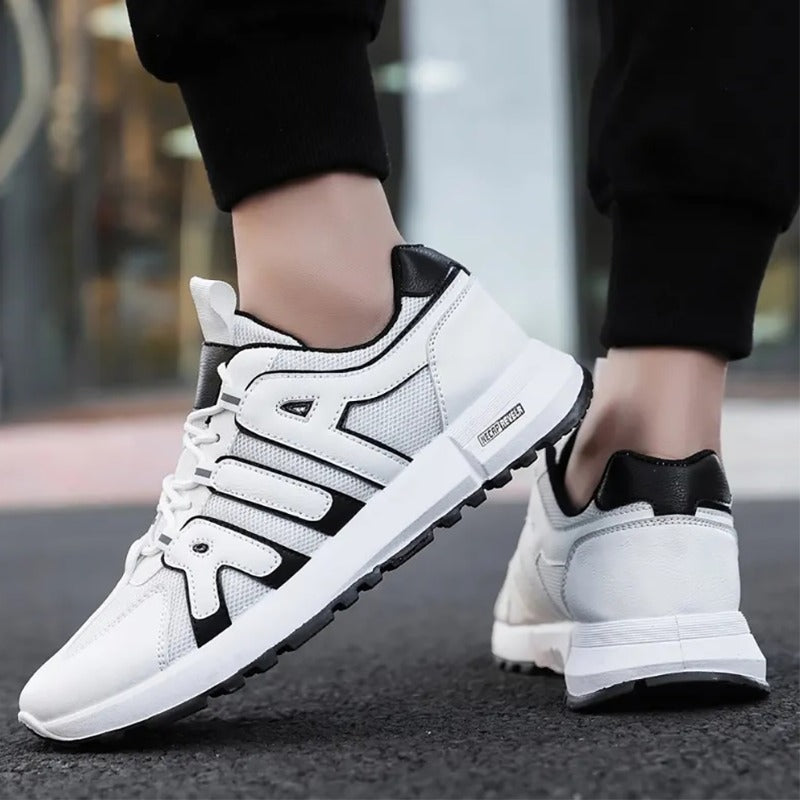 Outdoor Breathable Synthetic Fashion Sneaker Shoes for Men