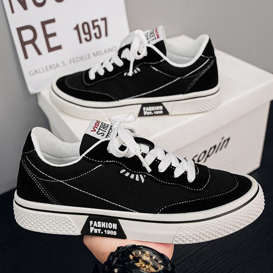 Canvas Lace Up Fashion Casual Shoes for Men