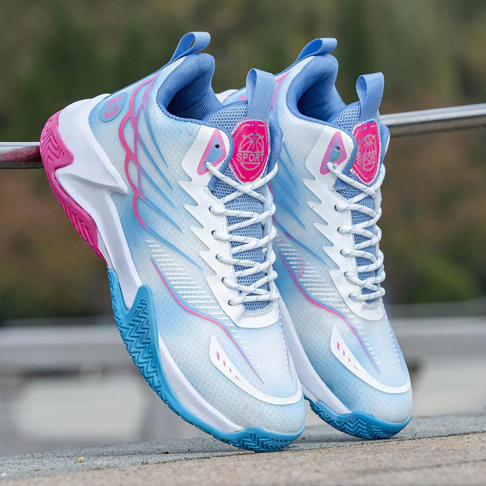 Sports Daily Wear Mesh Color Pattern Sneakers for Men