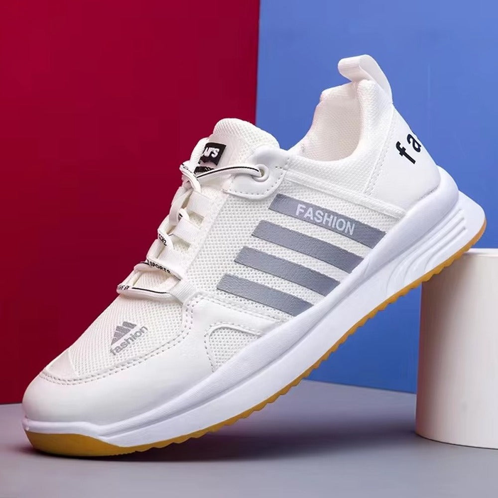 Breathable Running Fashion Lace Up Sneakers for Men