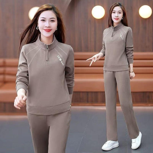 New Fashion Full Sleeve Solid Jacket T-shirt & Pant for Women
