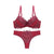 Trendy Pattern Lace Padded Bra & Panty for Women