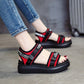 Latest Sports Beach Solid Mid Heel Sandals for Women