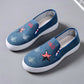 Printed Fashion Slip on Canvas Shoes for Women