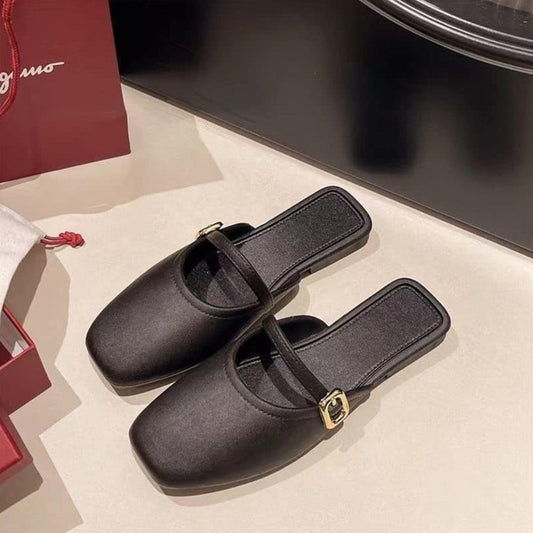 Fashionable Casual Solid Slip On Sandals for Women